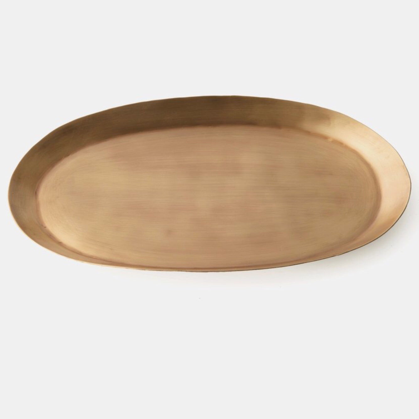 Brass Oval Tray