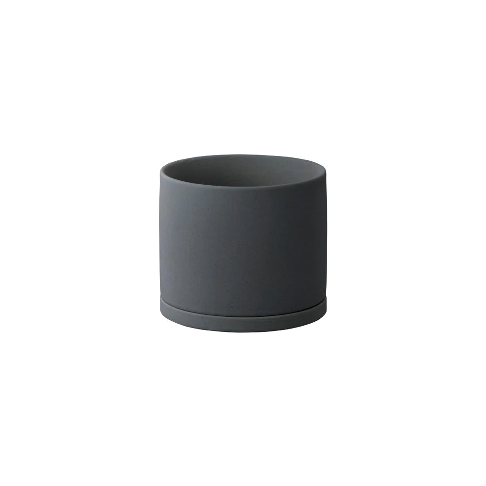 Kinto Plant Pot - Dark Gray